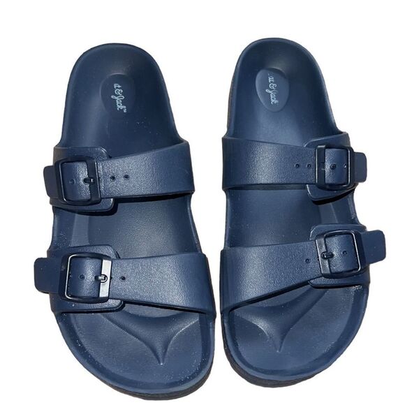 ✨ HP✨Kids' Noa Slip-On Footbed Sandals - Cat & Jack™✨ - Picture 1 of 8
